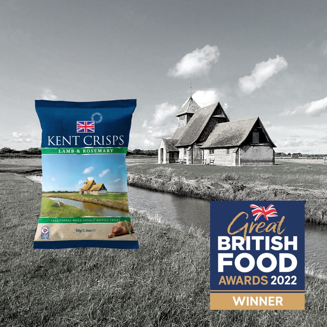 ‘Best Savoury Snack’ Win for Kent Crisps at the Great British Food