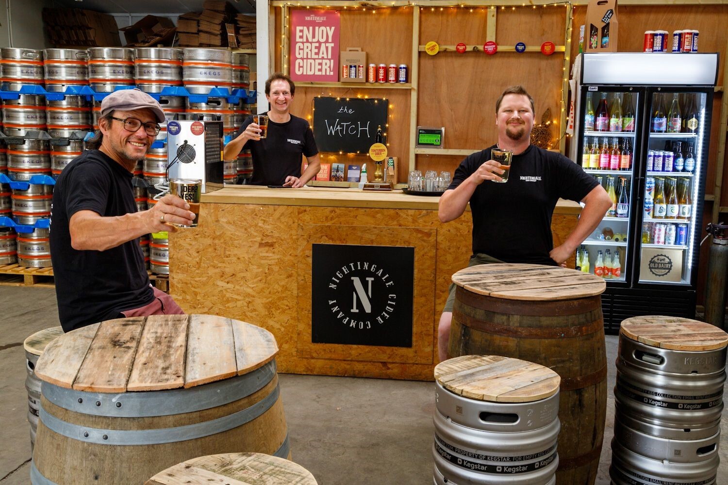 Nightingale Cider tap and tasting room is opening for spring/summer