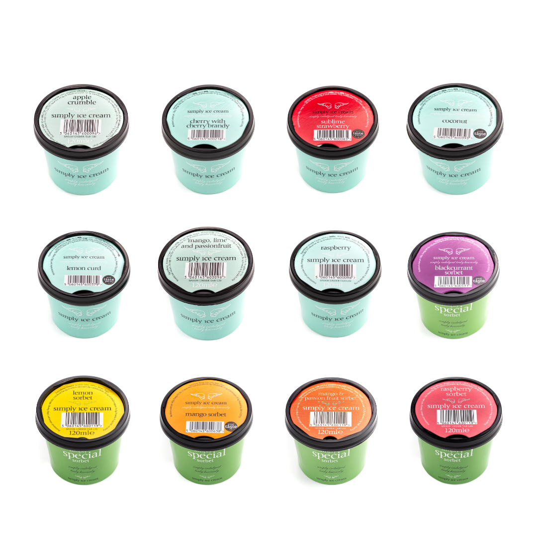 Simply Mini Box Simply Ice Cream Launches 120ml Mini Pots Online for the First Time ...