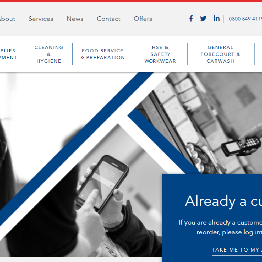 RS Sales launch new website - Produced in Kent