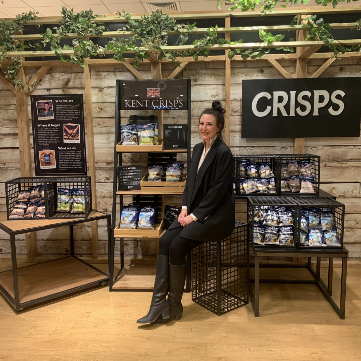 Kent Crisps, Kentish Oils and A Little Bit at Bluewater Produced in Kent