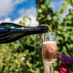 Brabourne pouring sparkling wine