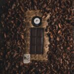N2 Sweetlab single origin chocolate bar buried in cacao nibs stepstone imaging