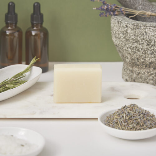 Kentish Soap Co Shoot S54 Shampoo Bar Lavender Rosemary 2985 High Res retouched sq 1800x1800 Sq