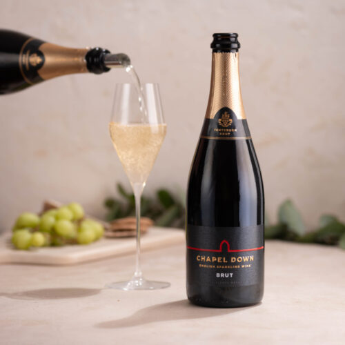 BRUT FULL BOTTLE WITH POUR