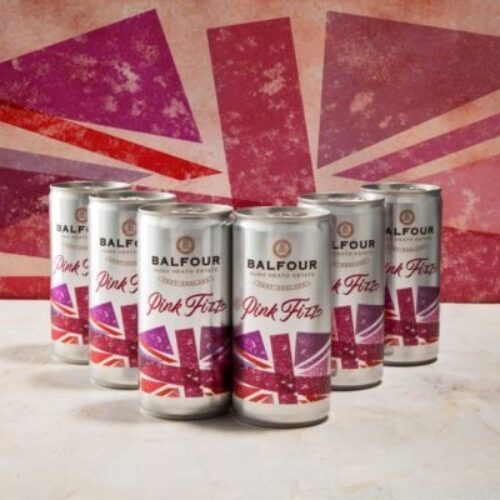 Balfour pink fizz 6 pack cans