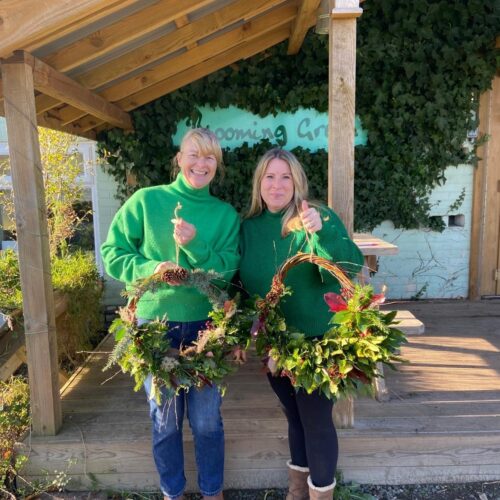 Blooming Green Wreath making workshop