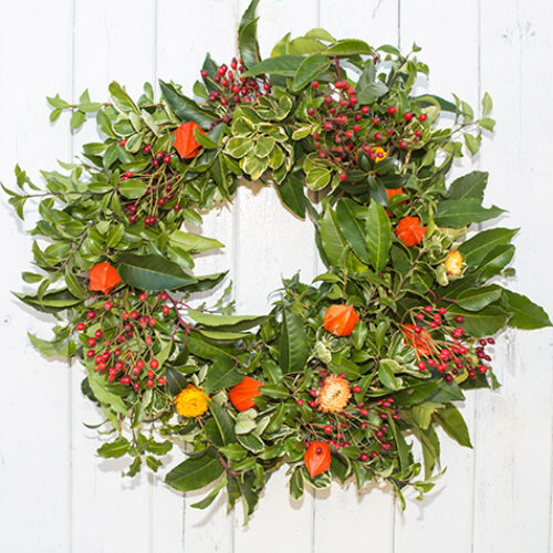 Blooming Green Xmas 23 wreath