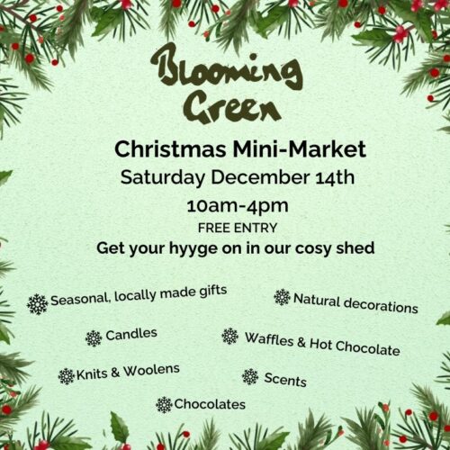Blooming Green mini Xmas Market