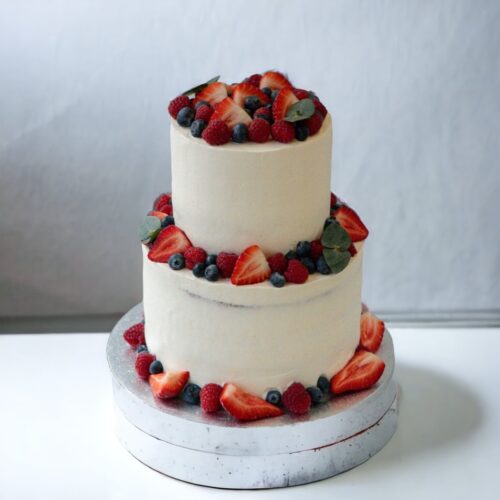 Bohemian Treats Wedding Cake May 2023