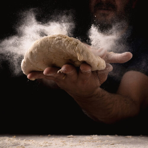 Bread Hands Dust Flour Generic Adobe Stock 471488984