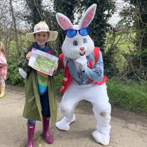 Brogdale girl map bunny