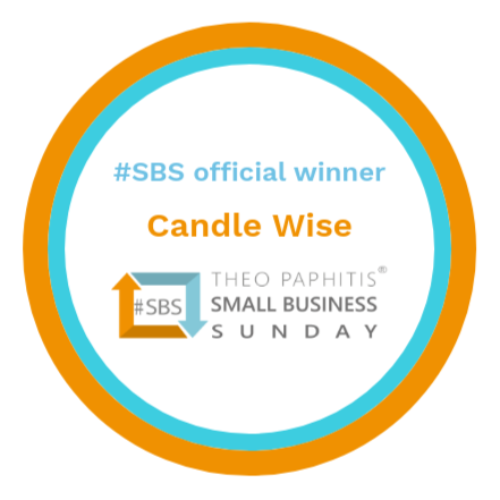 Candle Wise winners badge SBS