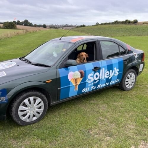 Car for Marthas Trust charity event