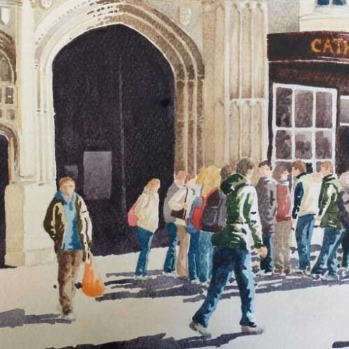 Chartham Vineyard Geoffrey Sainsbury exhibition