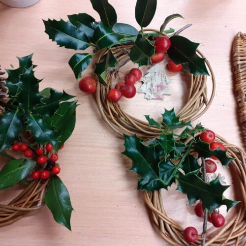 Christmas willow working Brogdale Collections