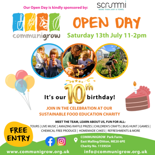 Communigrow OPEN DAY 2024 Social Media Post 1