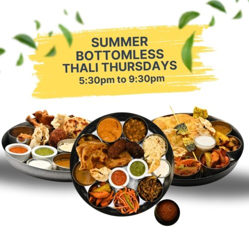Cooks Tale Summer bottomless Thali