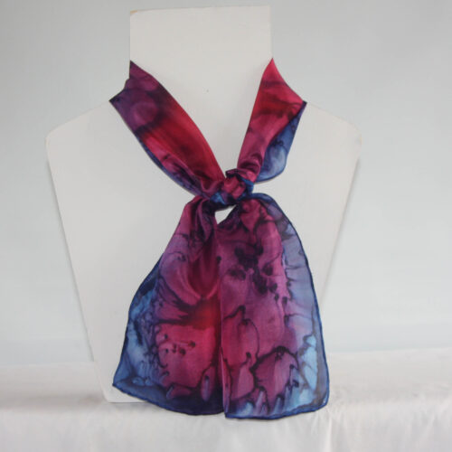 Designs on Silk Red Navy o s 1886