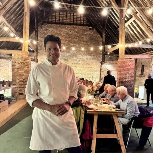 Dev Biswal at Chartham Vineyard Boutique weddings Custom