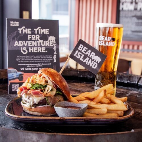 Discover the new Bear Island BBQ Burger 1 Sq