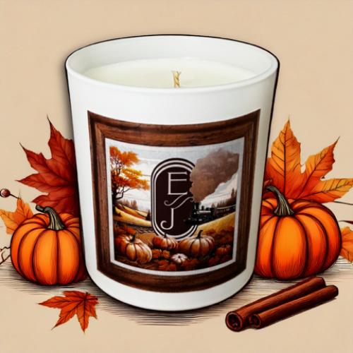 Ed and James August candle