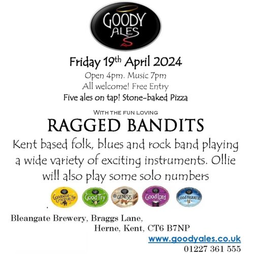 Firkins at Full Moon April 2024 Ragged Bandits Square