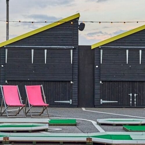 Folkestone Harbour Arm Marketplace Huts