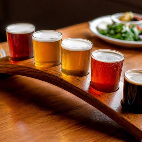 Foundry beer flight