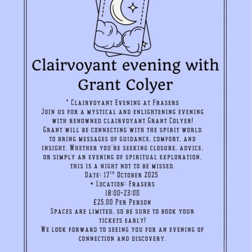 Frasers Clairvoyant night