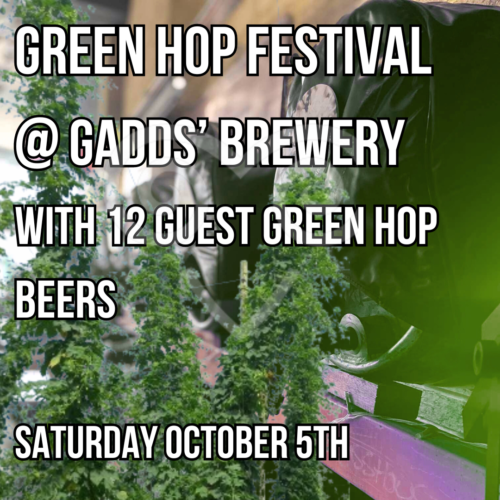 GREEN HOP FESTIVAL AT GADDS TAPROOM 12 GUEST GREEN HOPS 1
