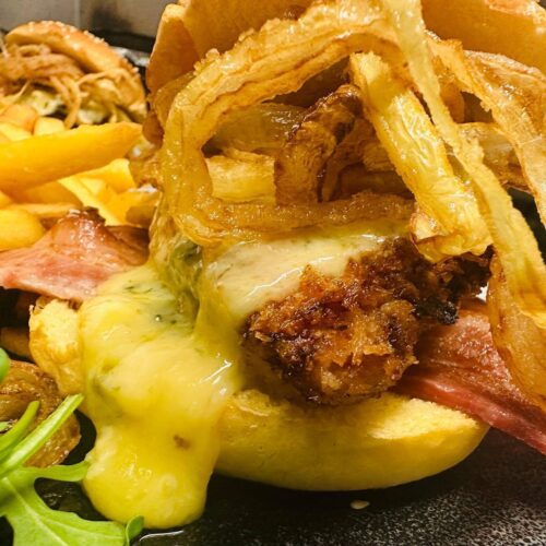 George Molash Pigeon Burger