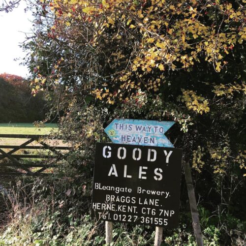 Goody Ales Bleangate Sign