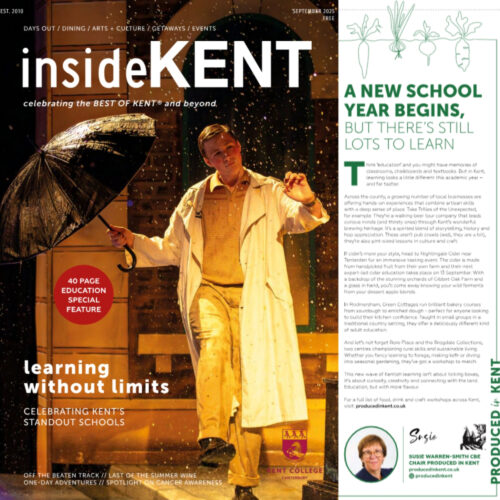 Inside Kent September article Cover