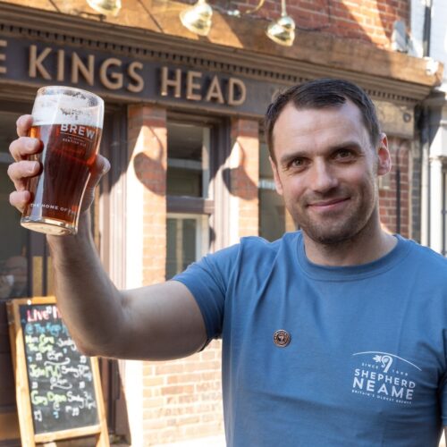 Jace Dempster has set himself a Shepherd Neame pubs challenge Sq