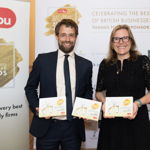 John Barnes and Moray Neame accepted 3 awards at the National Family Business of the Year Awards