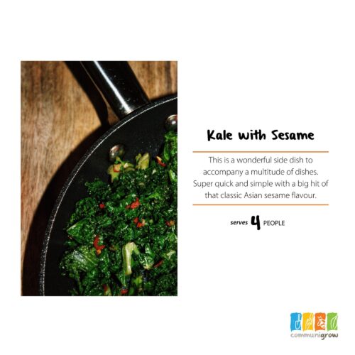 Kale recipe from Communigrow image