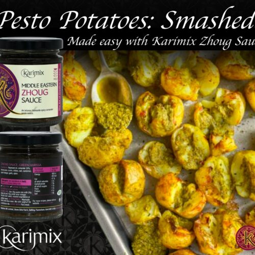 Karimix Zhoug Pesto Potatoes