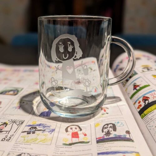 Kent Glass Engraving Etch and Sketch