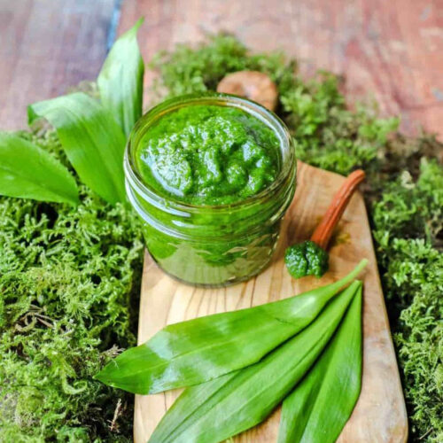 Kent Veg Box WILD GARLIC PESTO