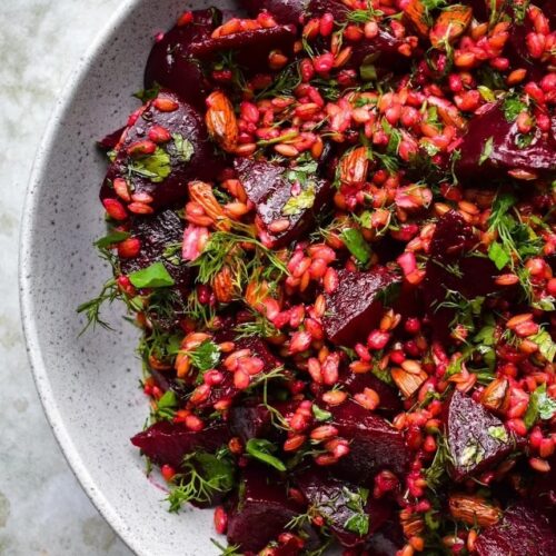 Macknade Beetroot Spelt Salad