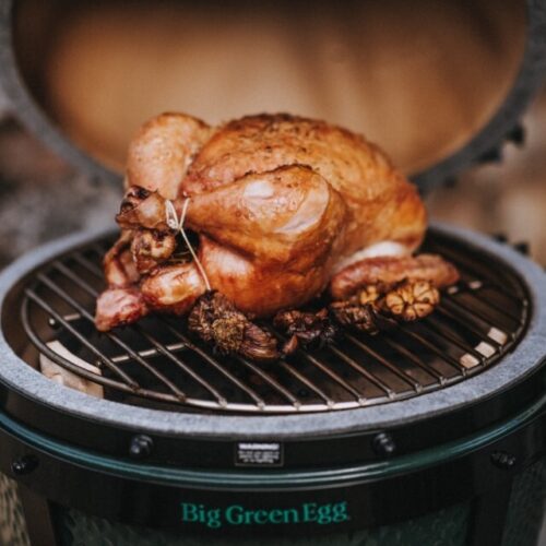Macknade Modes Roasting Chicken Big Green Egg UK Custom