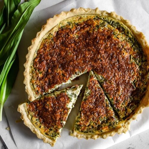 Macknade Wild Garlic Quiche