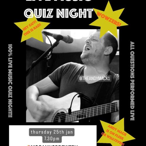 Mc Canns Brewery Music Quiz 250124