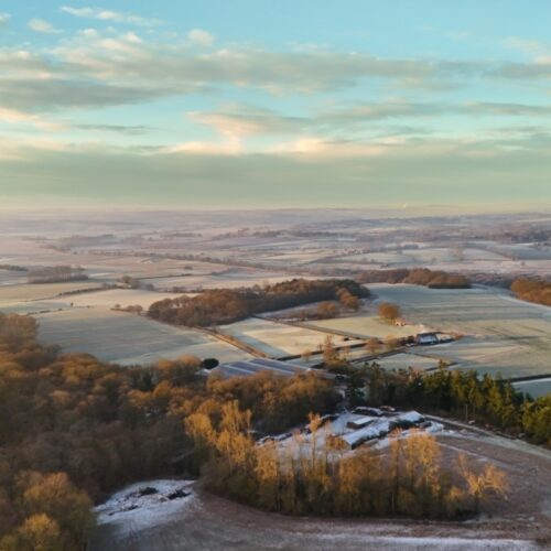 Morghew Estate from Above