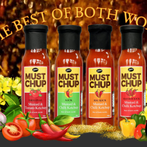 Mustchup bottle selection