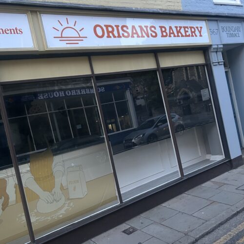 Orisans Bakery Shop Front Landscape