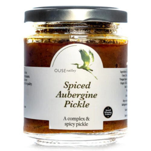 Ouse Valley Spiced Aubergine pickle Wooden Spoon