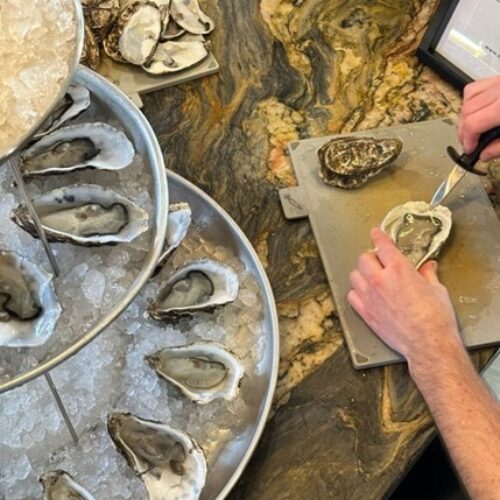 Oyster Buoys shucking masterclass