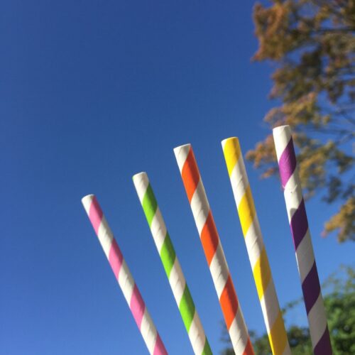 Paper Straws London Sky